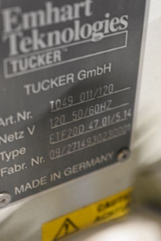 684454-3 Bolt welding machine from Tucker with bolt feeder "DCE1800"