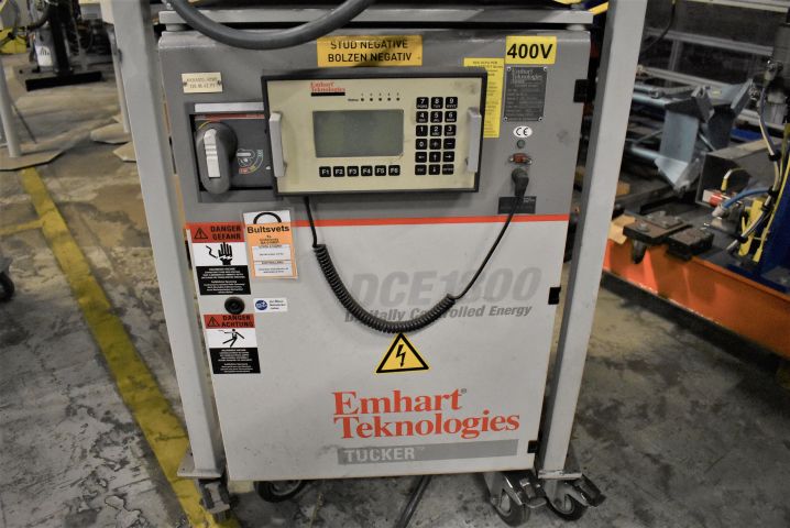 684454-6 Bolt welding machine from Tucker with bolt feeder "DCE1800"