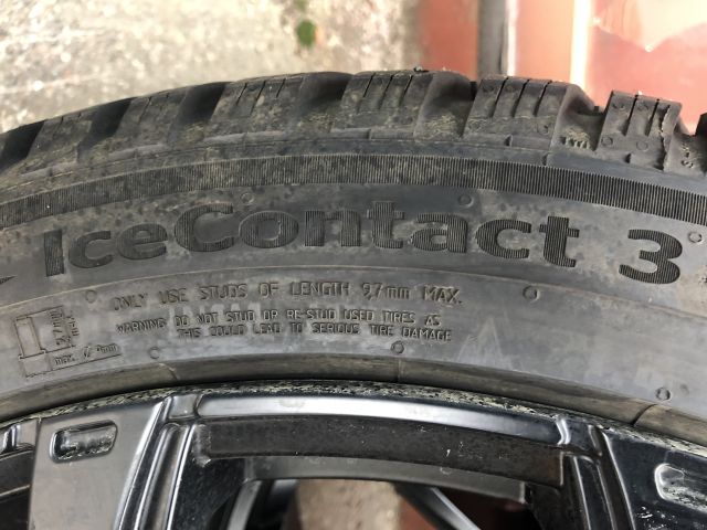 838339-8 4 Studded winter tires Continental 255/40 R21 (Volvo)