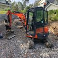 748097-2 Mini excavator Kubota U27-4 -2017 Incl. Buckets 1736.6H