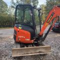 748097-5 Mini excavator Kubota U27-4 -2017 Incl. Buckets 1736.6H