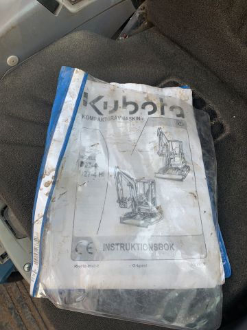 748097-41 Mini excavator Kubota U27-4 -2017 Incl. Buckets 1736.6H