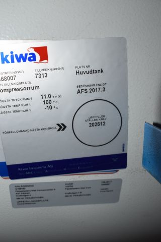 834851-7 Screw compressor Almig Combi 6-15