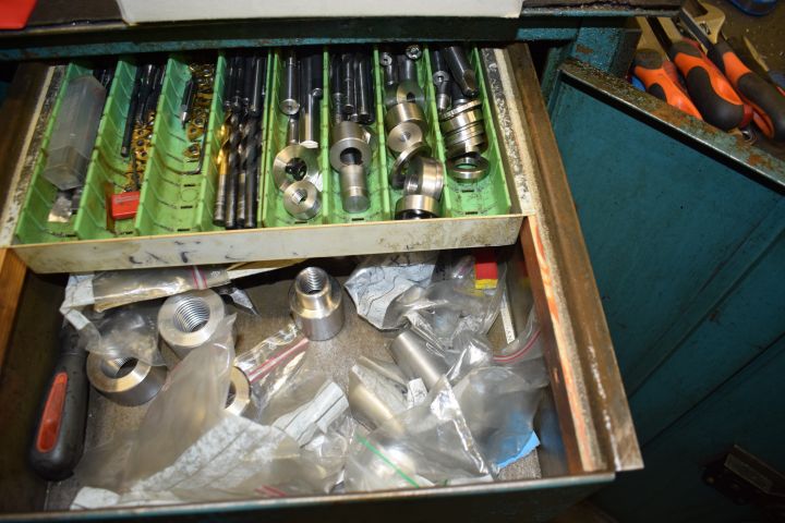 834863-17 Lathe Boehringer Göppingen with a lot of accessories