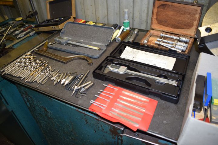 834863-19 Lathe Boehringer Göppingen with a lot of accessories