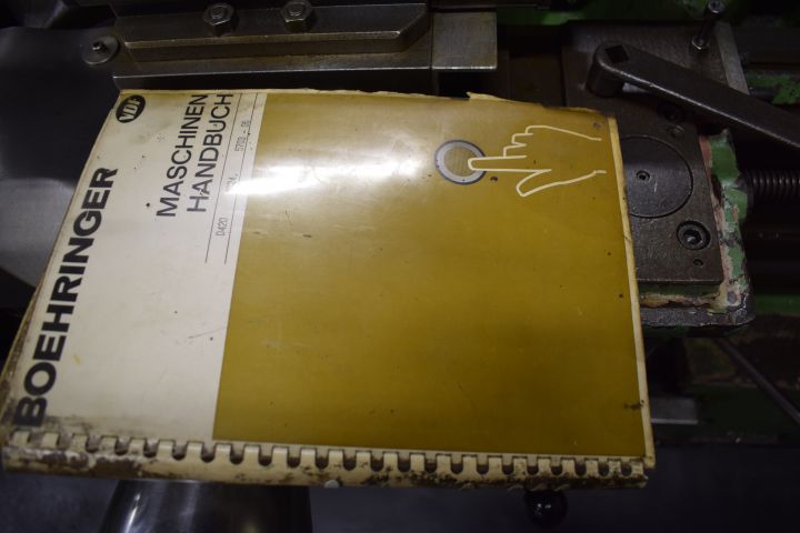 834863-23 Lathe Boehringer Göppingen with a lot of accessories