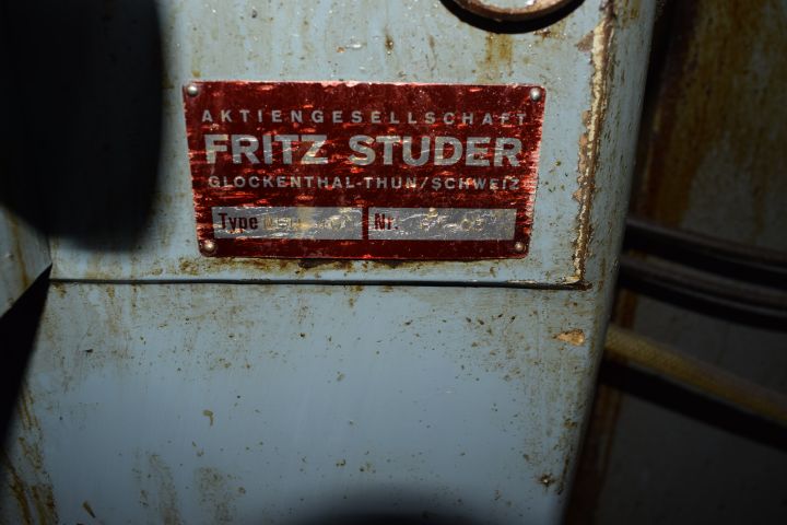 834898-4 Round grinding machine Studer 400