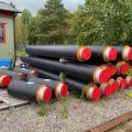 838792-1 Logstör, 88 meters of acid-proof pipes.