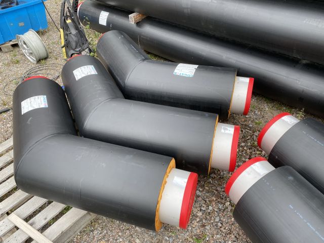 838792-4 Logstör, 88 meters of acid-proof pipes.
