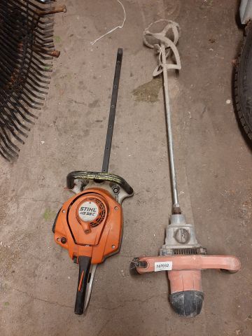 Concrete whisk & hedge trimmer - Stihl (repair object) - PS Auction ...