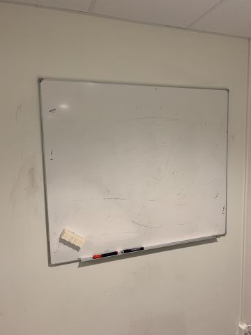 802295-4 Wall mounted Whiteboard 120x100