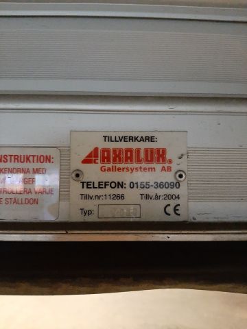 746996-3 Roller shutter with electric motor - Axalux