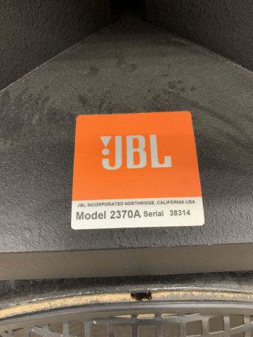 838547-5 2 speakers JBL 2370A