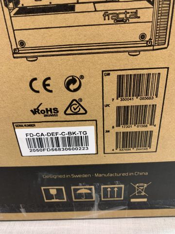 839530-3 Dator-chassi Fractal Design Define C Temp G