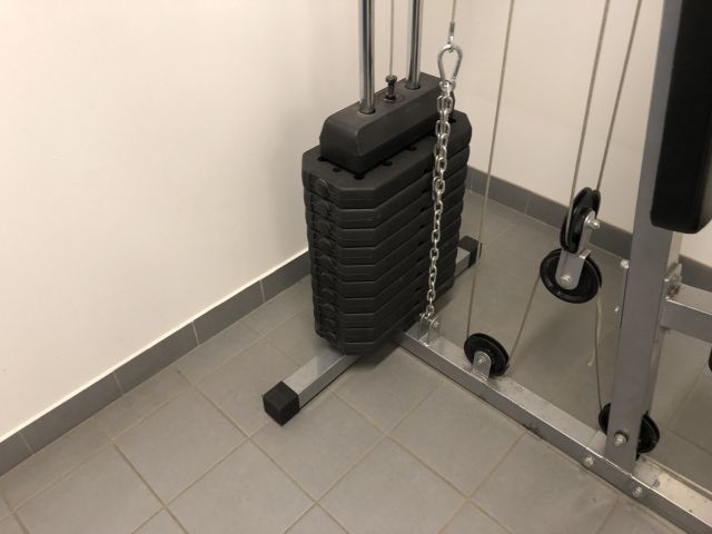 839739-5 1 pcs Multigym & 2 pcs Exercise bikes