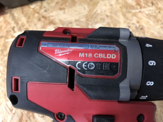 839744-3 1st Screwdriver Milwaukee M18 CBLDD & 1st Angle Grinder Milwaukee M18 CAG125X