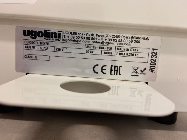 827909-11 Glassmaskin Ugolini Quick-GEL -2018