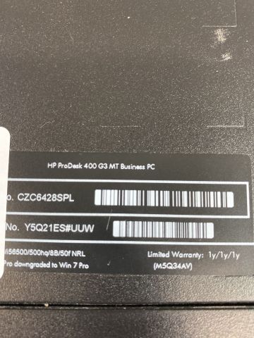 840236-4 Desktop HP Prodesk 400G3