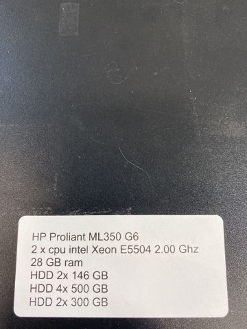 840249-6 Server HP Proliant ML350 G6