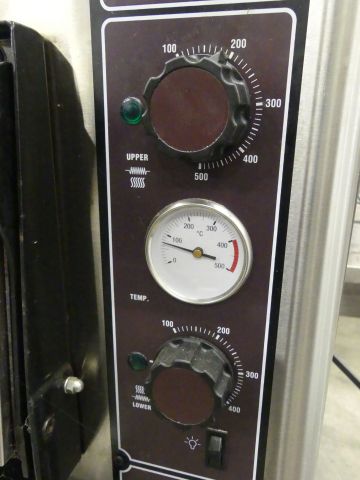 836054-3 Double "GGM-Gastro" Pizza Oven