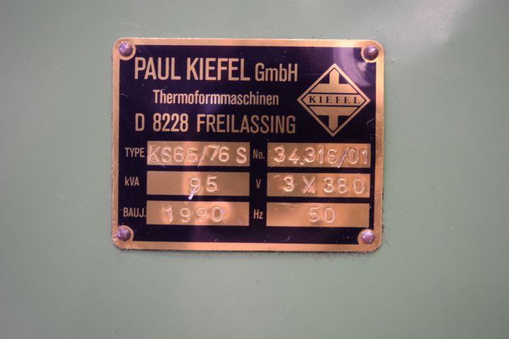 682960-31 Vacuum forming machine - Kiefel KS66 / 76S