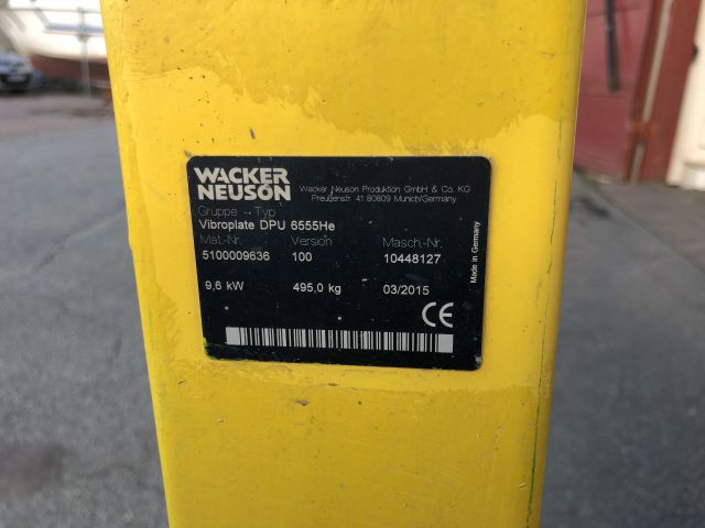 828399-11 Vibroplate Wacker DPU 6555 He