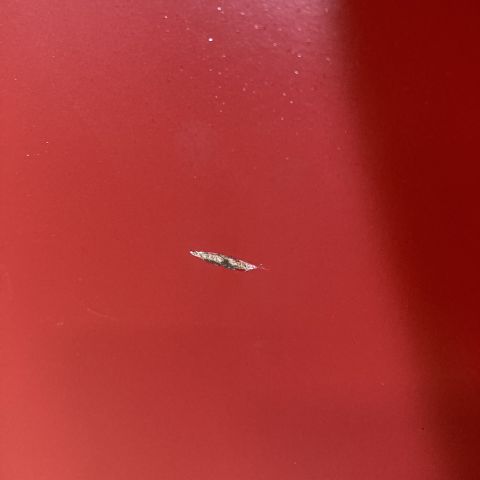 840342-5 Exterior door Kronoslätt Glass Premium 10x21 NCS S 3060-Y90R (Damaged)