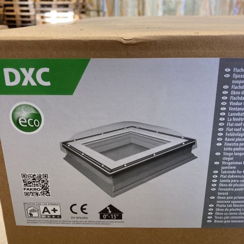 840346-3 Takkupol Fast 2-glas DXC-C P2 600x600 mm