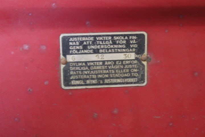 794471-7 Scales, BERKEL 100KG