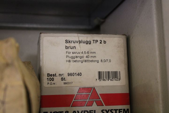 794502-17 Workshop shelf with contents, nails, screws etc.