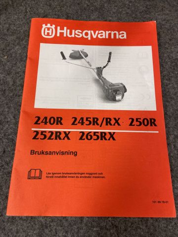 827903-12 Röjsåg Husqvarna 245RX