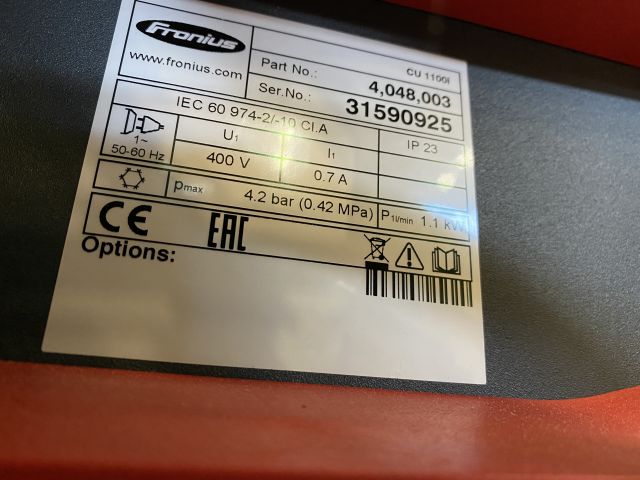 839749-13 1st Weld Fronius TPS 320i