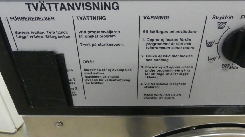 836097-2 Wascator washing machine