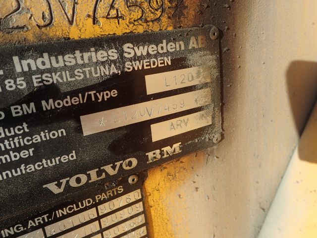 751917-13 Volvo L120 Wheel loader