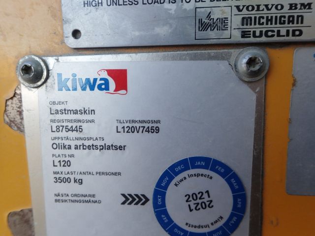 751917-40 Volvo L120 Wheel loader