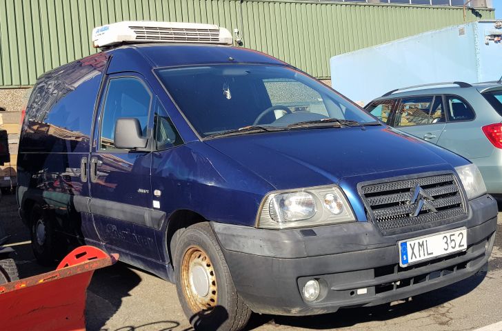 840832-3 Citroën Jumpy 1.9 D refrigerator car -2006 (70hp, 202046km) (rep.object)