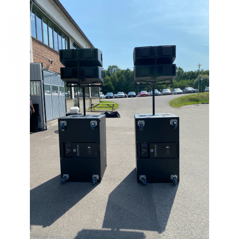 840835-2 RCF - Line Array system 4x HDL20 and 2x 8006A