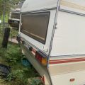 841012-4 Husvagn Sävsjö Clubman 525 -1985 rep objekt