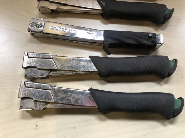 841143-3 6 Staplers & 1st Stapler