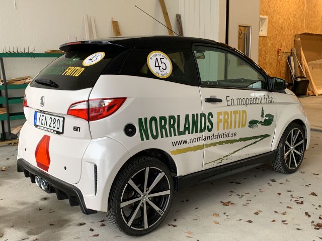 809359-4 Mopedbil Axiam Coupé GTI -2017 (8hp, 14782km)