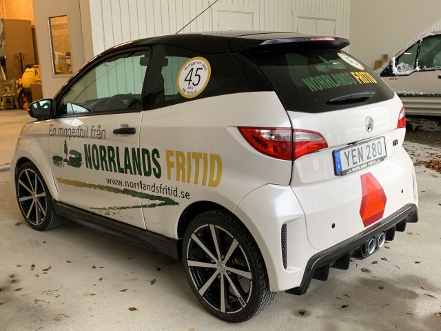 809359-6 Mopedbil Axiam Coupé GTI -2017 (8hp, 14782km)