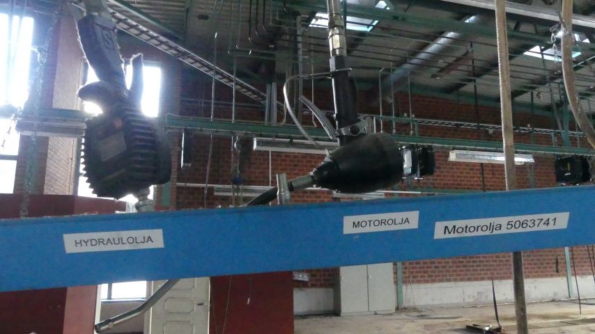 836107-2 Nederman hose reels for liquids, compressed air and electrical outlets