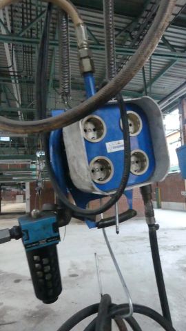 836107-6 Nederman hose reels for liquids, compressed air and electrical outlets