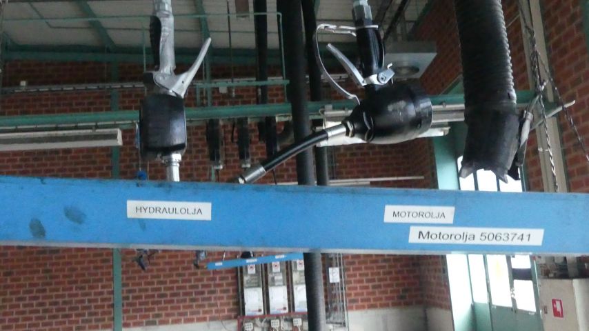 836107-10 Nederman hose reels for liquids, compressed air and electrical outlets