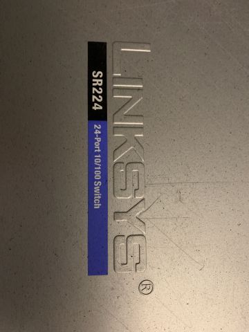 748107-3 Linksys SR224 Switch