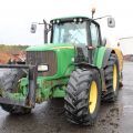 830830-3 Tractor John deere 6920S Premium Year: 2005 + Sweeper Broddway Wasa 300
