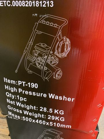 842007-5 High pressure washer Powertech PT-190