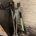 838806-1 Bicycle holder, small crowbar and steering wheel lock