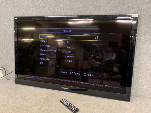 747601-13 TV 55" Samsung UE55B7070WW Fjärrkontroll