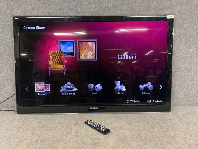 747601-2 TV 55" Samsung UE55B7070WW Fjärrkontroll